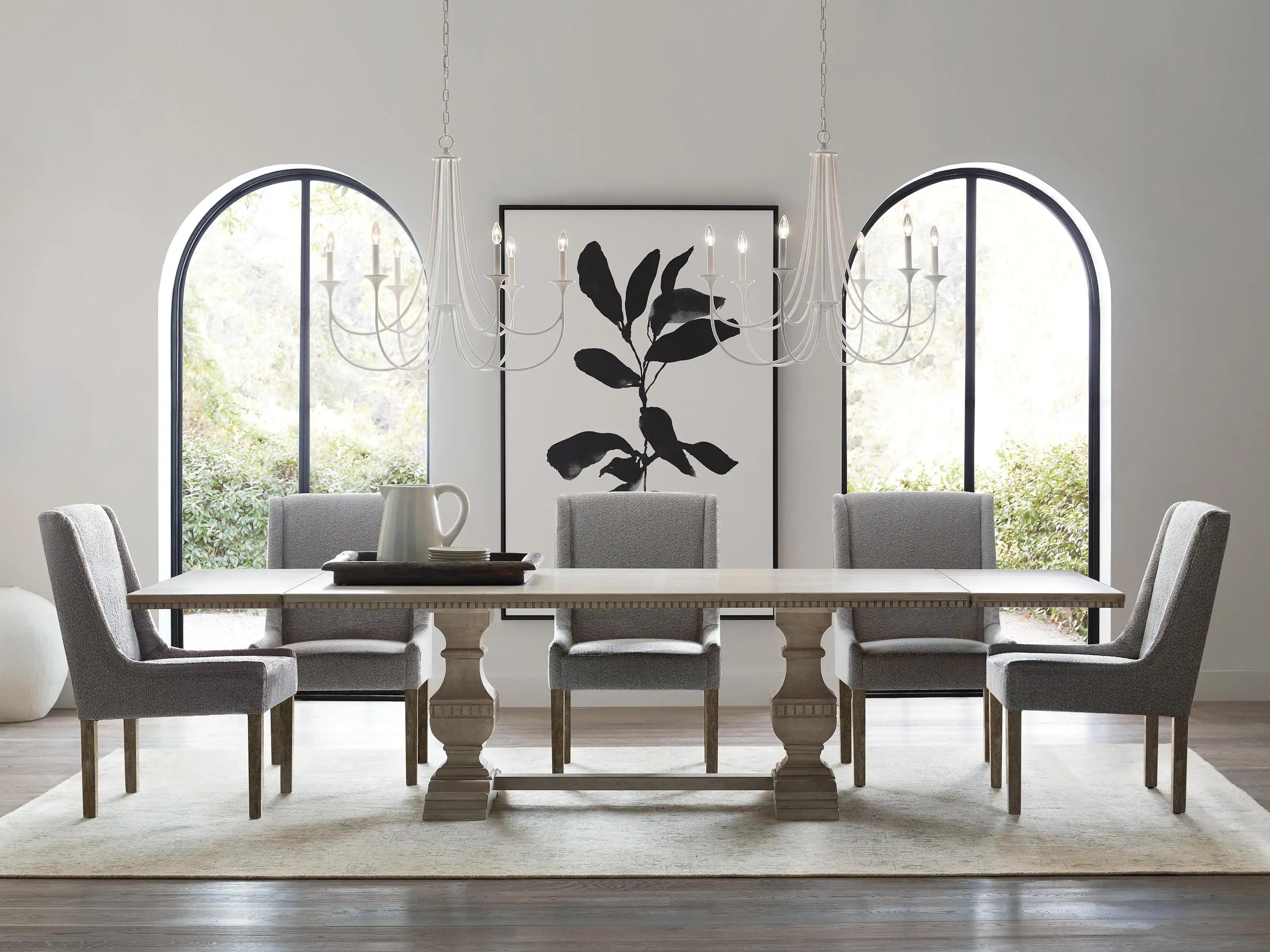 Sutherlin Gesso Chandelier | Arhaus