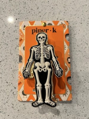 Piper K Hair Clip Skull Skeleton Hair Claw Clip Accessory Halloween Spooky | eBay US