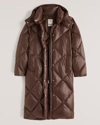 A&F Ultra Long Quilted Puffer | Abercrombie & Fitch (US)