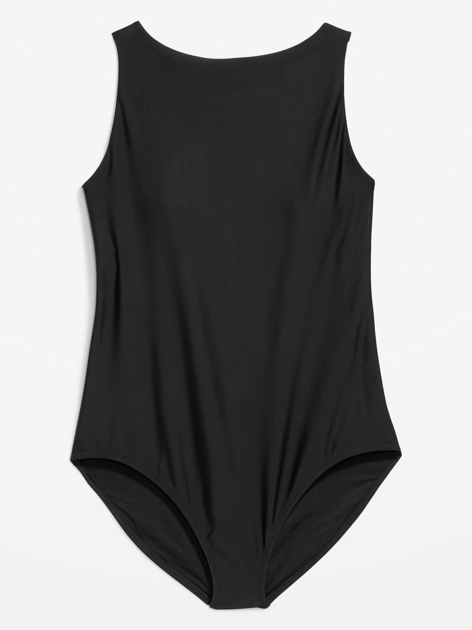 High-Neck One-Piece Swimsuit | Old Navy (US)
