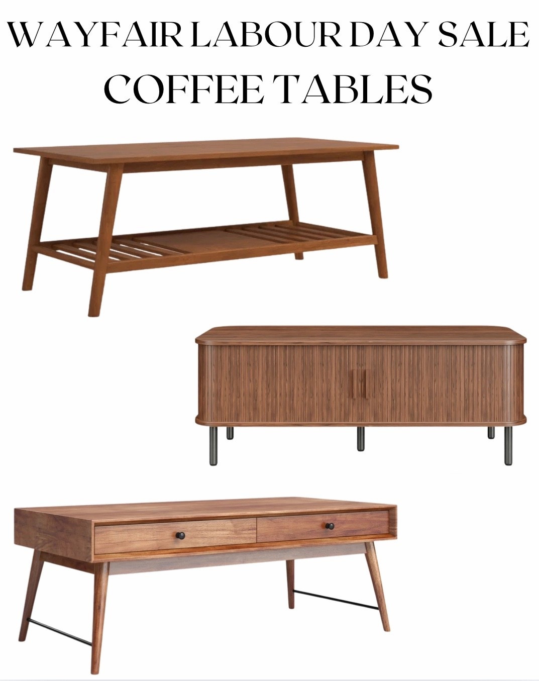 ✨ Wayfair’s Labour Day Sale is the perfect time to refresh your living room! ✨ These coffee tables combine function + timeless style, making them a must-have for any neutral or modern space. From sleek mid-century to versatile storage designs, there’s something for every home. 🪑☕

Shop my favourite coffee table picks now on LTK 🤎

Wayfair coffee tables
Wayfair Labour Day Sale
Neutral coffee table
Modern coffee table
Mid-century coffee table
Wooden coffee table
Living room furniture sale
Affordable coffee tables
Coffee table with storage
Minimalist coffee table
Neutral living room decor
Timeless living room style
Rustic coffee table
Contemporary coffee table
Living room essentials
Living room 

#LTKSaleAlert #LTKHome #LTKStyleTip