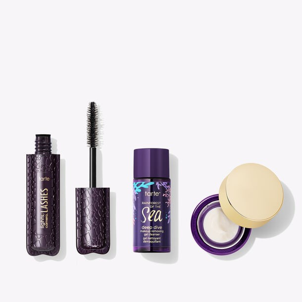 mascara & skincare travel-size trio | tarte cosmetics (Global)
