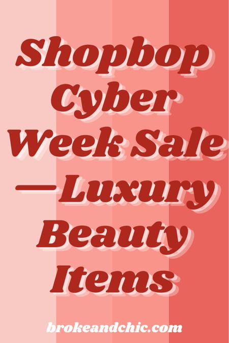 25% off beauty items at Shopbop—use code HOLIDAY at checkout. Here are some of my favorites. 

#LTKGiftGuide #LTKCyberWeek #LTKbeauty