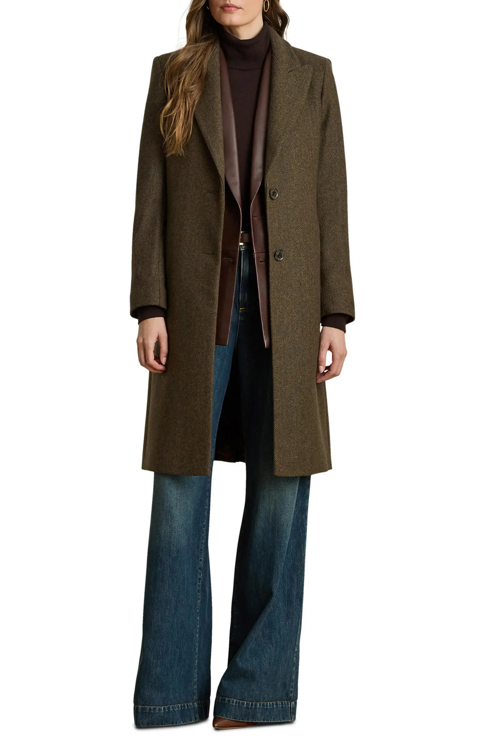 Peak Lapel Coat | Nordstrom