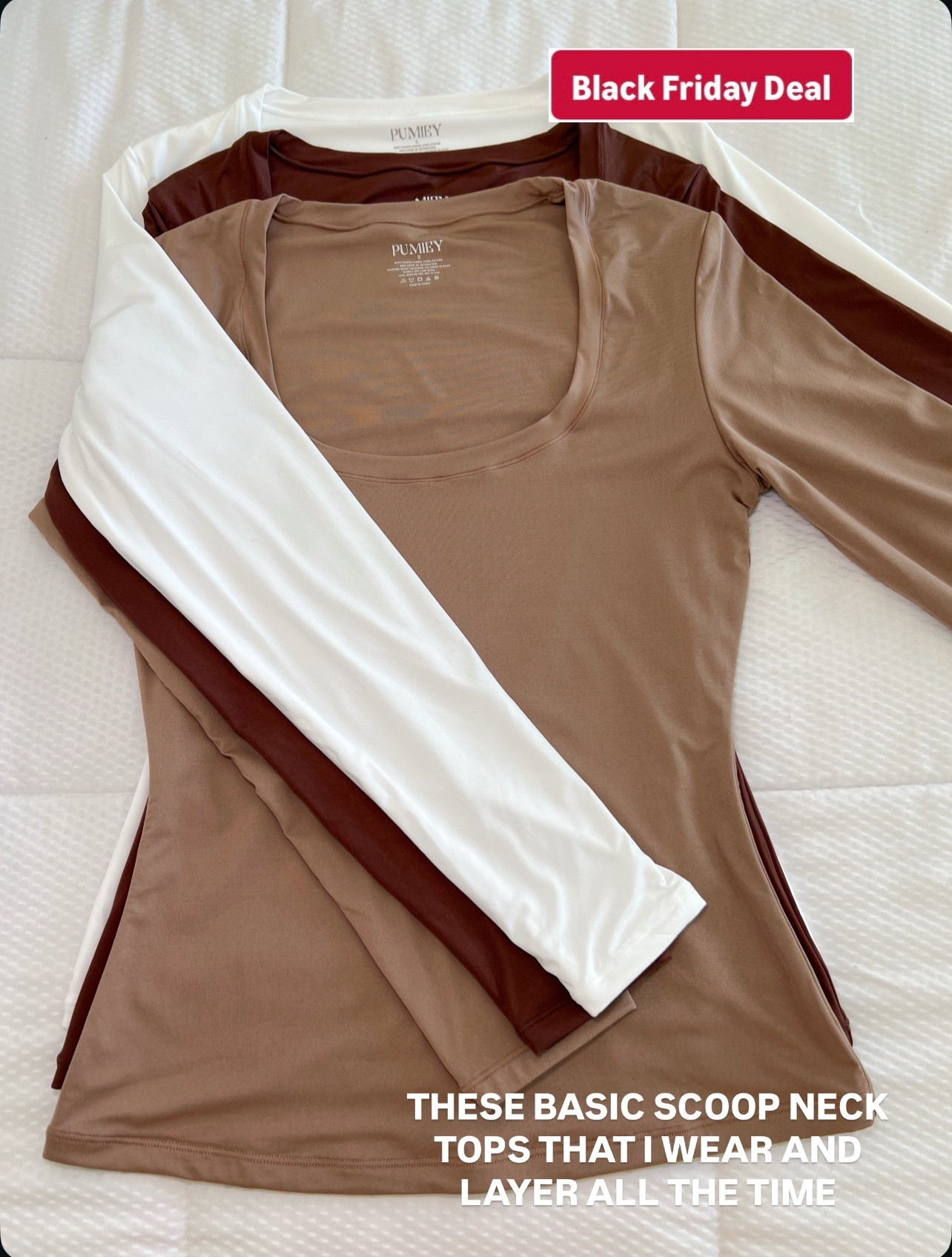 Basic scoop neck tops on Black Friday deal 

#LTKFindsUnder50 #LTKSaleAlert #LTKCyberWeek