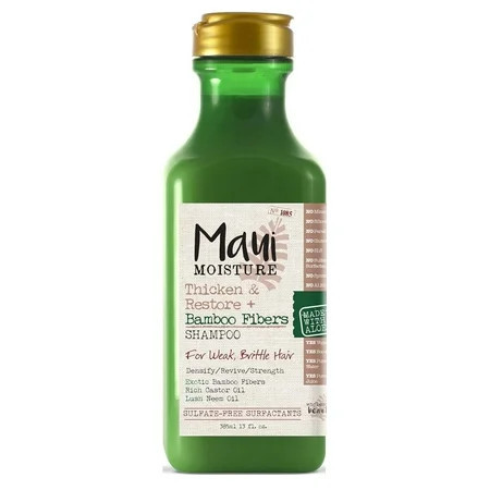 Maui Moisture Shampoo Thicken & Restore Plus Bamboo Fibers - 13 fl oz Pack of 3 | Walmart (US)