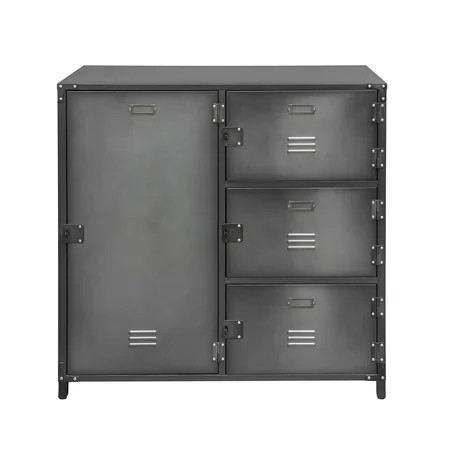 4 Door Locker Storage Cabinet | Walmart (US)