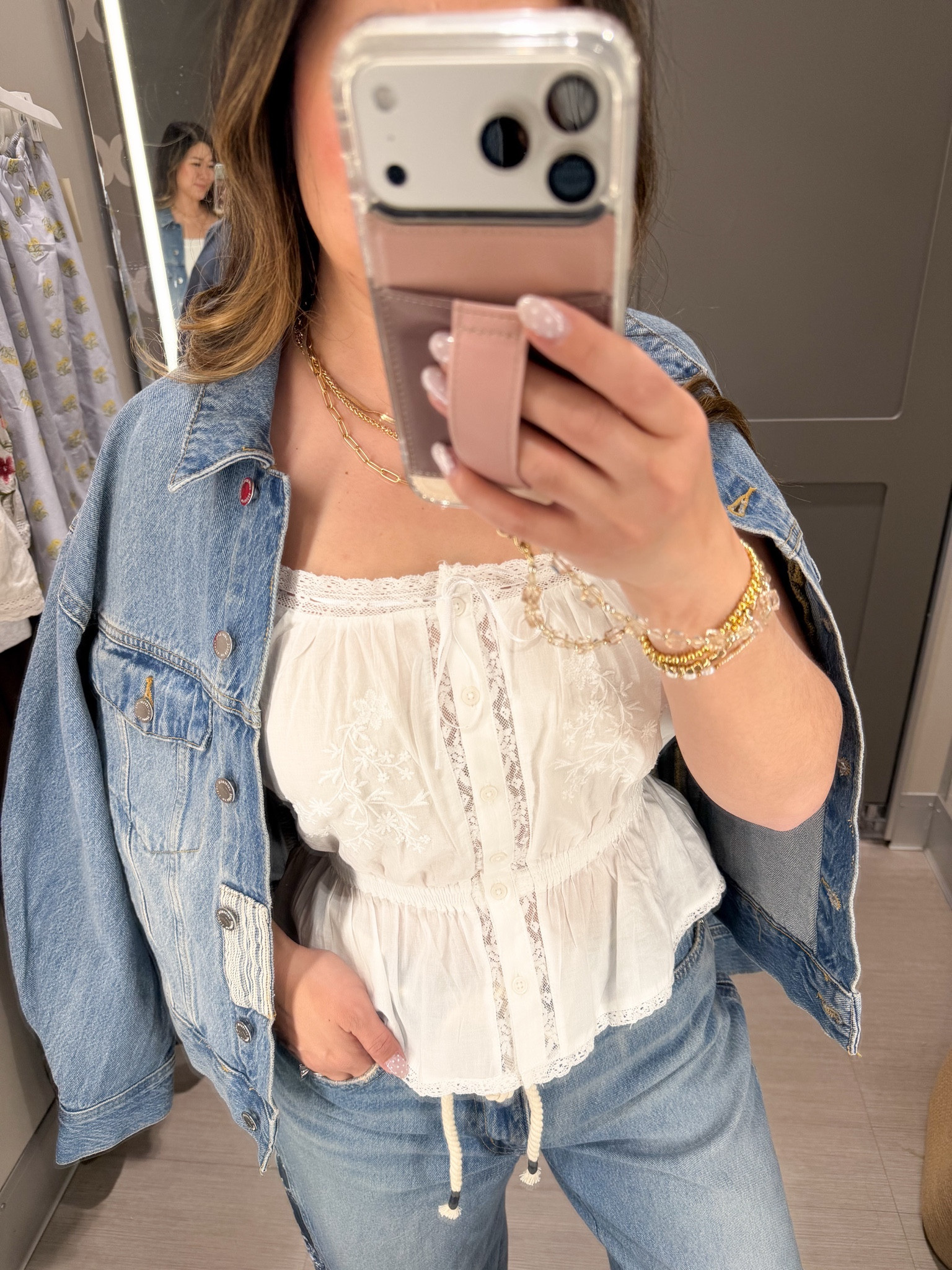 Target new arrivals // eyelet top // summer outfit // red white and blue

#LTKootd #LTKSeasonal #LTKPetite