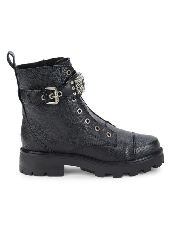 ​Maika Rhinestone Biker Boots | Saks Fifth Avenue OFF 5TH