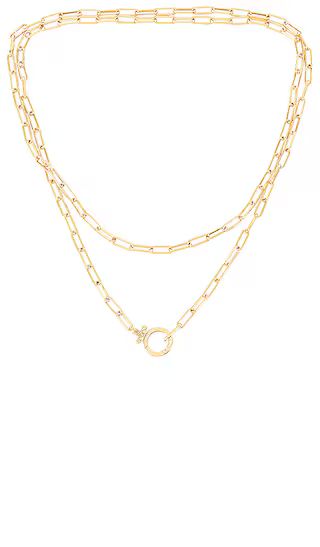 Parker Wrap Necklace in Gold | Revolve Clothing (Global)