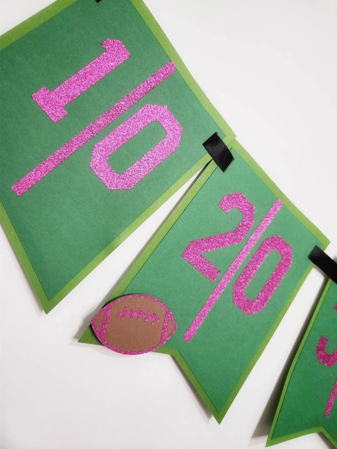 Pink Football Party Decor Pink Football Party Banner Women's Football Party Decor Pink Football G... | Etsy (US)