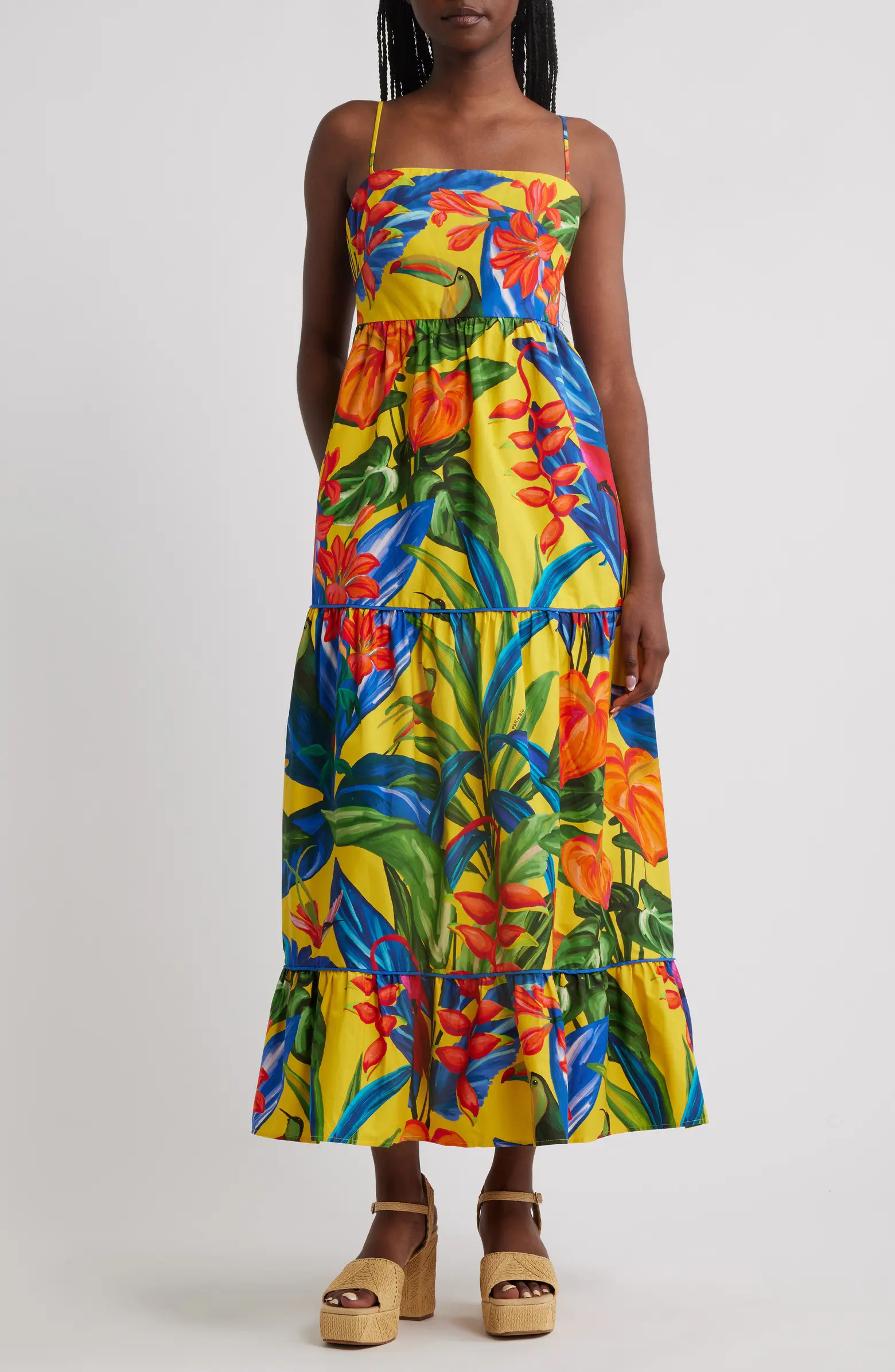 FARM Rio Bright Nature Maxi Sundress | Nordstrom | Nordstrom