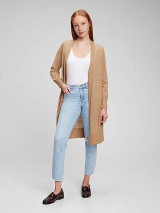 Linen Blend Duster Cardigan | Gap (US)