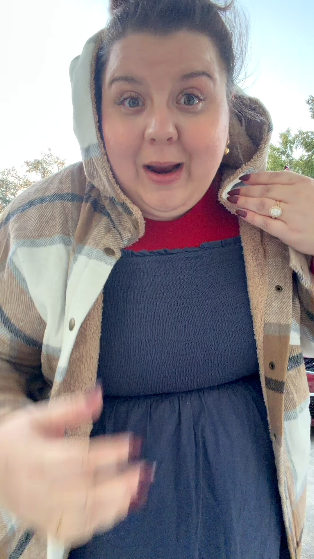 The cutest plaid Shacket to keep you warm. 

#LTKPlusSize #LTKPetite #LTKMidsize