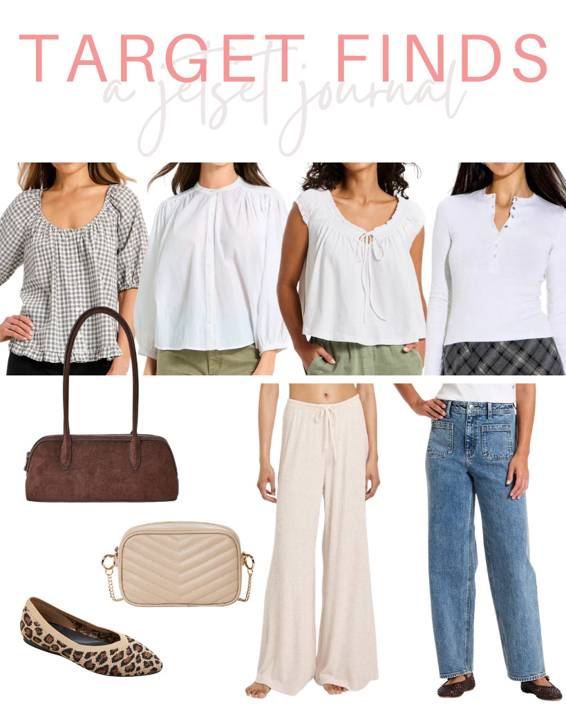 Are you waiting for this week’s Target Finds? Here they are!

This collection features many comfortable outfits perfect for warm weather. I also discovered a long-handled satchel handbag that pairs well with casual tops. I think it looks great with knit ballet flats or sneakers, too! 

 #LTKSeasonal #LTKSaleAlert