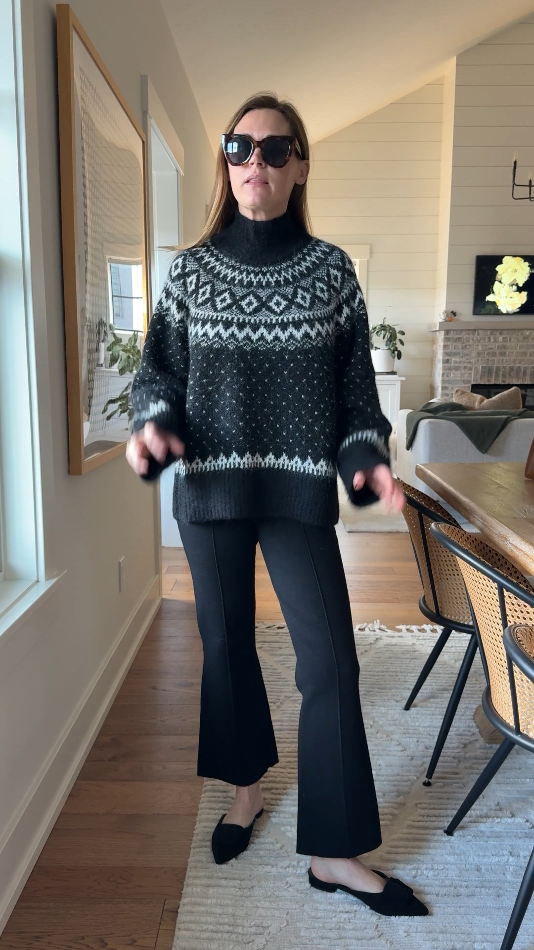 Sweater size XS
Pants size small

#LTKSeasonal #LTKHoliday #LTKOver40