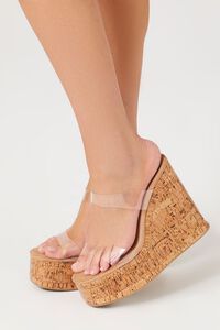 Cork Dual-Strap Wedges | Forever 21 (US)