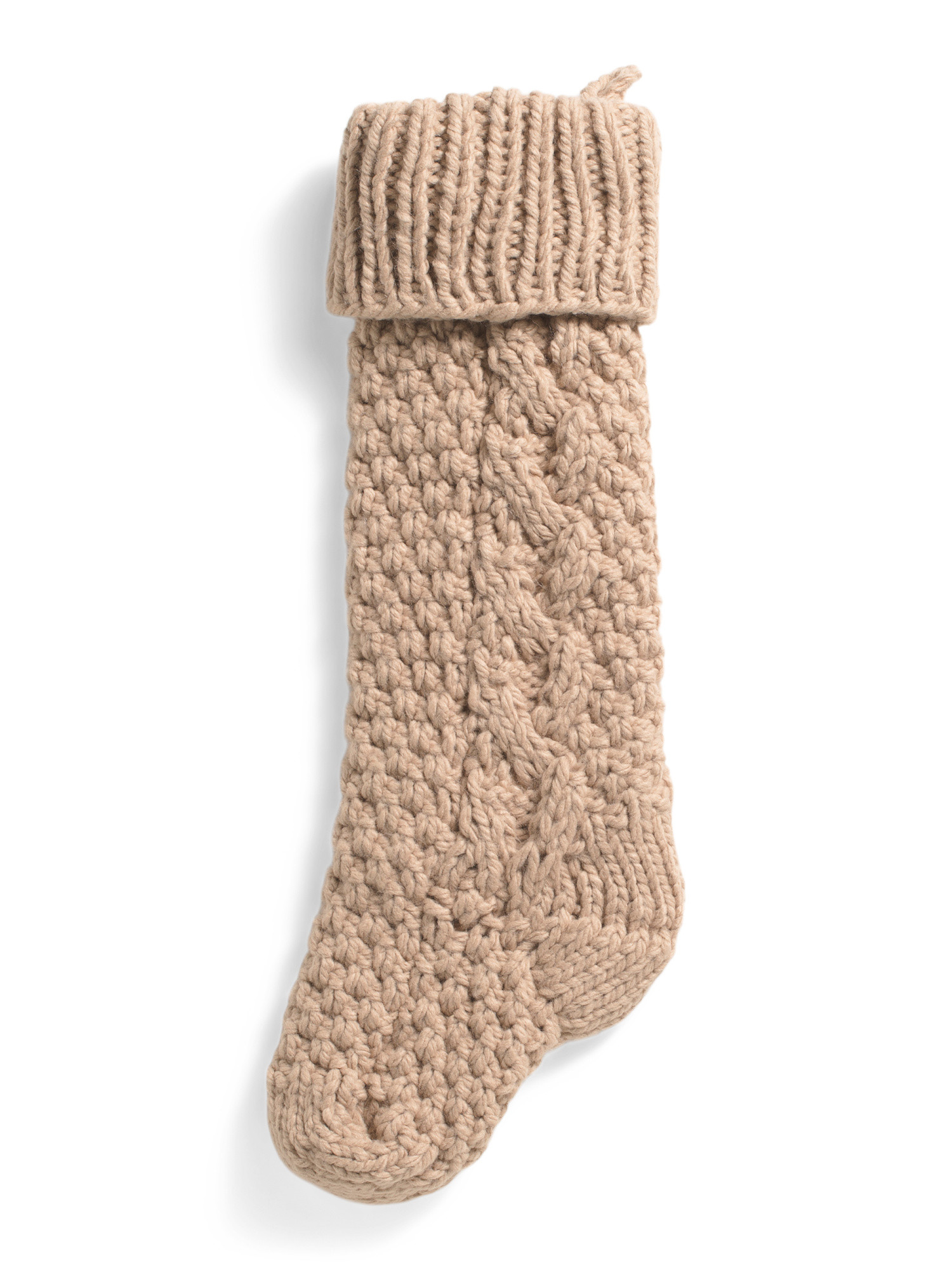 26in Aidan Knit Stocking | Garlands & Trimmings | Marshalls | Marshalls