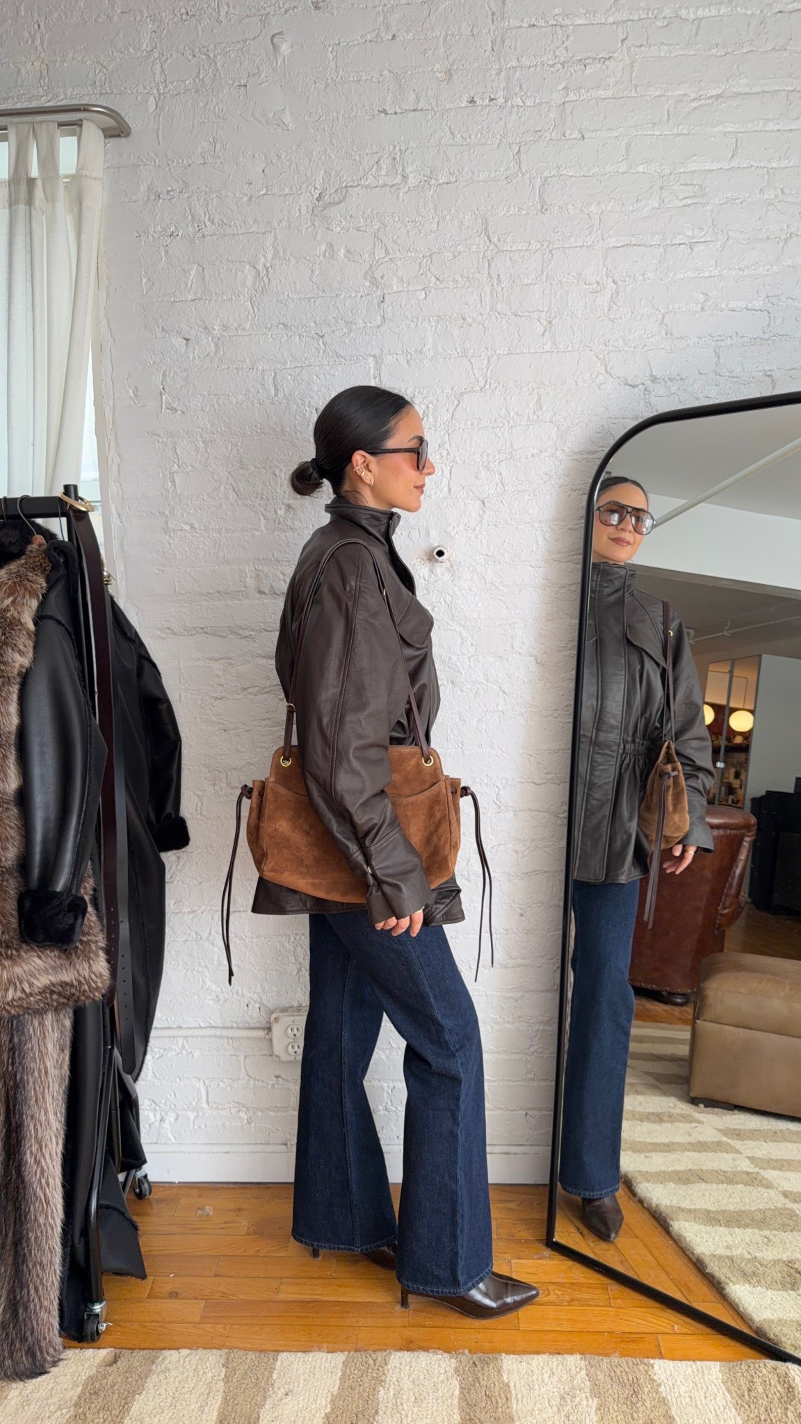 Sunglasses are from Chimi the Sally Pilot glasses 🤎