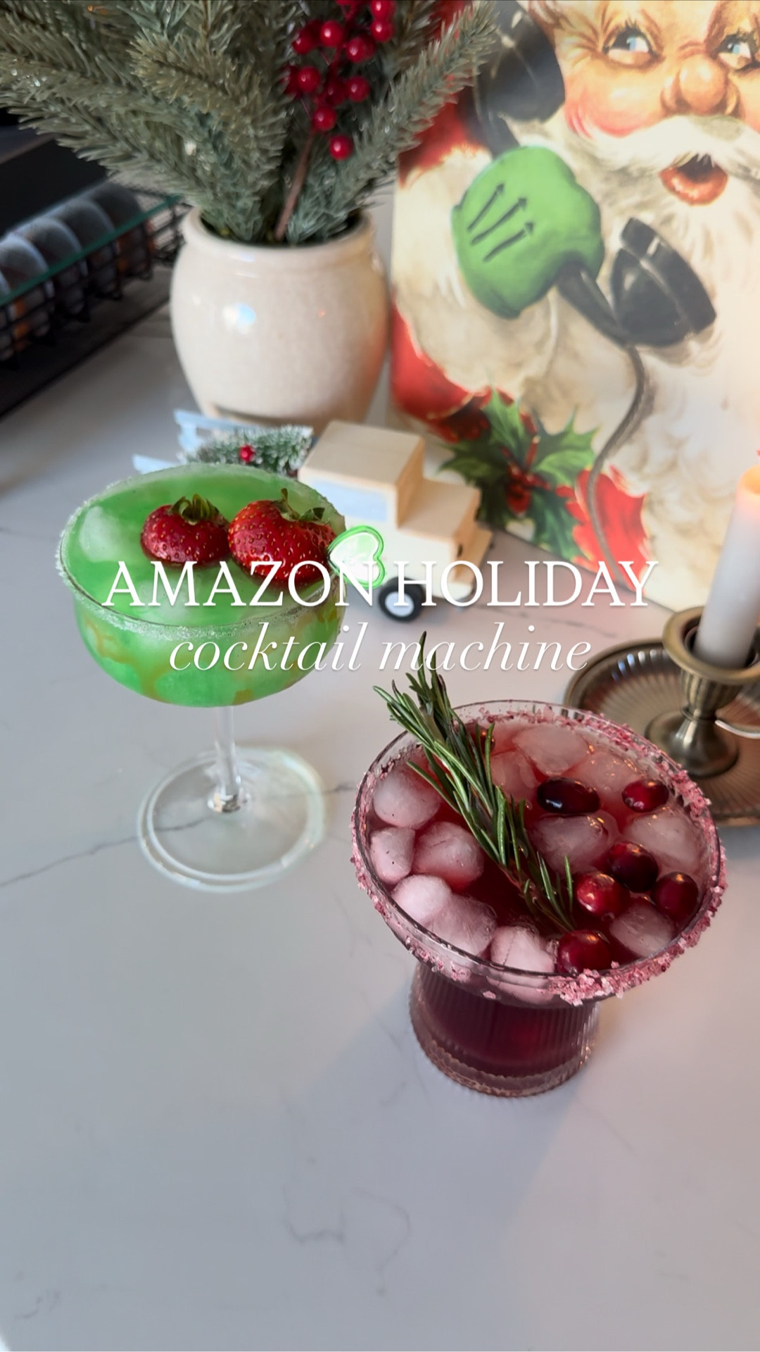 This automatic cocktail machine from Amazon is so easy to use!! 
Just pop in a pod and watch the magic!! They even have holiday themed cocktails right now like The Grinch Appletini and Mistletoe Margarita! 🍸🍏

#amazonhome #amazongadget #thesistershoppers #holidaydrinks #asmr

#LTKselfcare #LTKHome #LTKHoliday