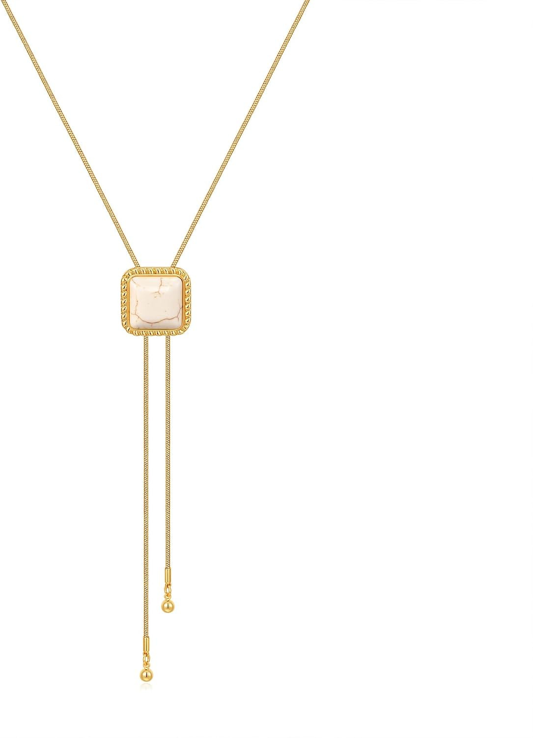 Western Cowgirl Bolo Tie Necklaces for Women Cowboy Jewelry Gift | Amazon (US)