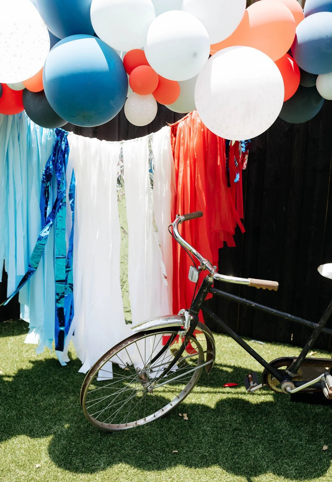 Hello USA Fringe Backdrop | July 4th | Red, White and Blue Party Theme | Patriotic Decorations | ... | Etsy (US)