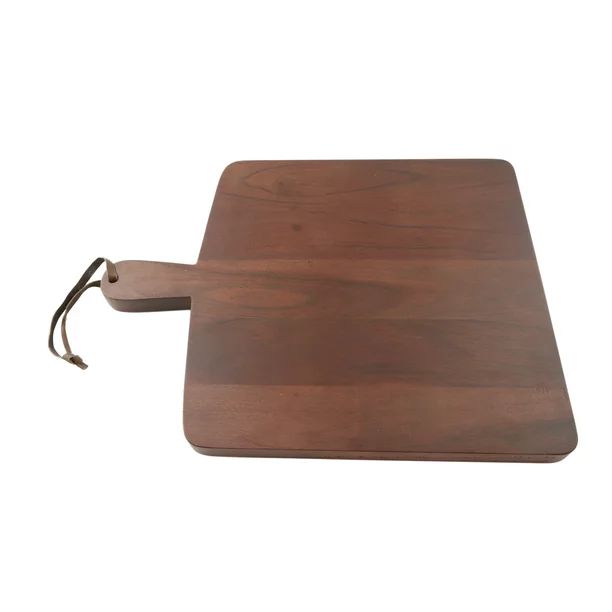 Large Square Acacia Wood Paddle Board with Dark Walnut Stain | Walmart (US)