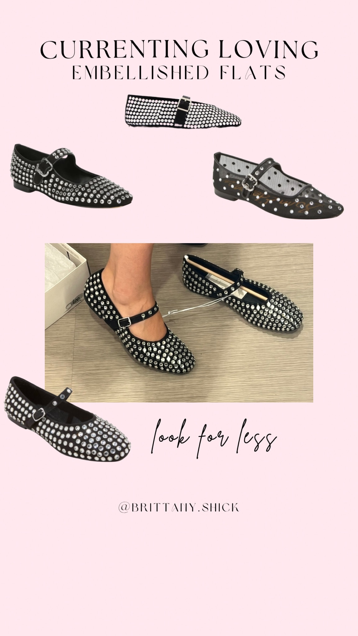 Currently loving : embellished rhinestone flats mesh flats - I bought the Target pair, they’re adorable! TTS & the Pink/Nude Sam Edelman!

#LTKStyleTip #LTKShoeCrush #LTKFindsUnder50