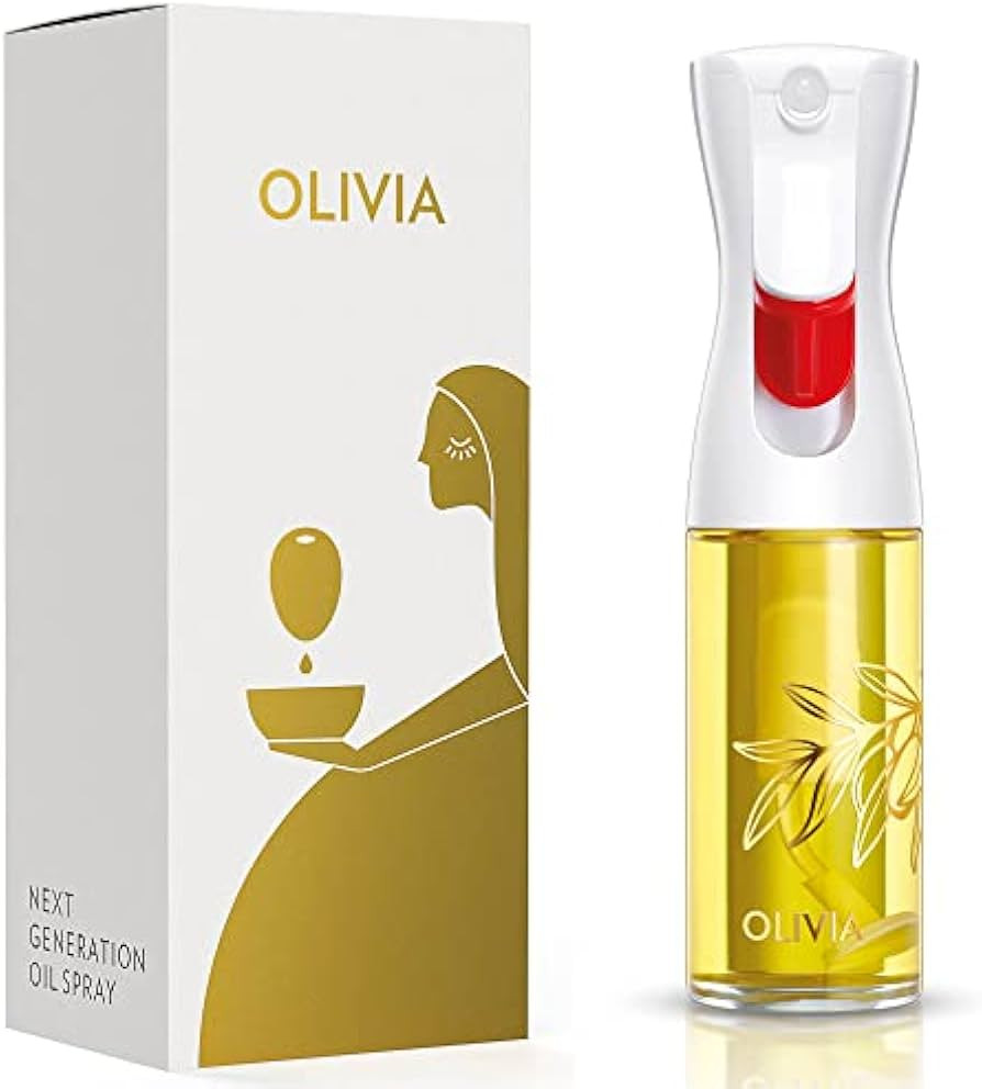 OLIVIA SIGNATURE Advanced Kitchen Oil Sprayer with Flairosol Technology, Fine Mist & Portion Cont... | Amazon (US)