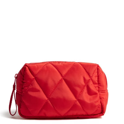 Vera Bradley Women's Outlet Ultralight Essential Small Cosmetic Goji Berry Red | Target