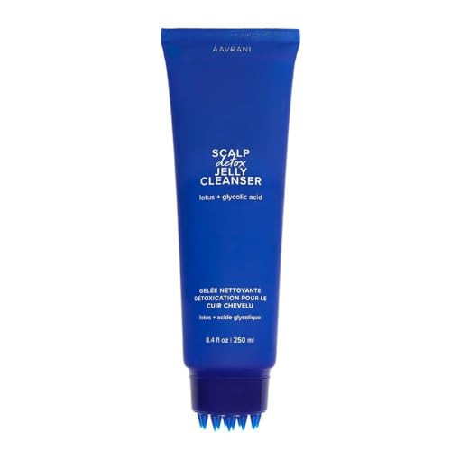 AAVRANI Scalp Detox Jelly Cleanser - Sulfate-Free Clarifying Shampoo - with Glycolic Acid & Vitamin E to Remove Build Up and Excess Oil - Color-Safe - Vegan - 8.4 Fl Oz | Amazon (US)