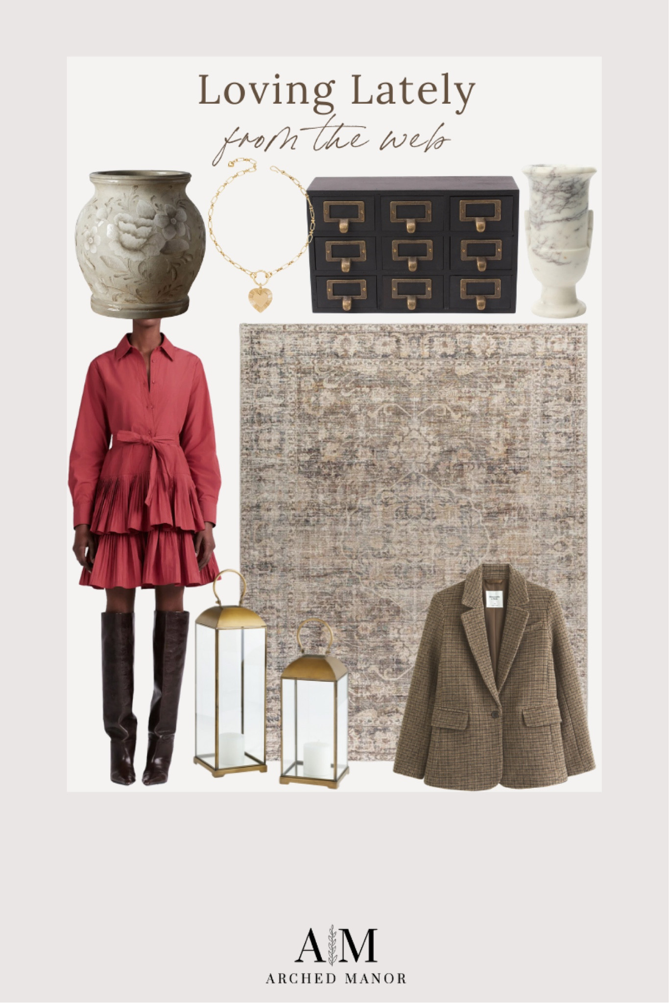 Current Fall Favorites

Home  organic home  marble  marble pot  moody decor  early fall outfit  fall outfit  leather boots  fall boots  coat  rug  home decor  modest outfit  ArchedManor  

#LTKSeasonal #LTKHome #LTKStyleTip