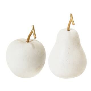 American Art Decor Cream Apple & Pear Fruit Tabletop Décor Set | Michaels | Michaels Stores