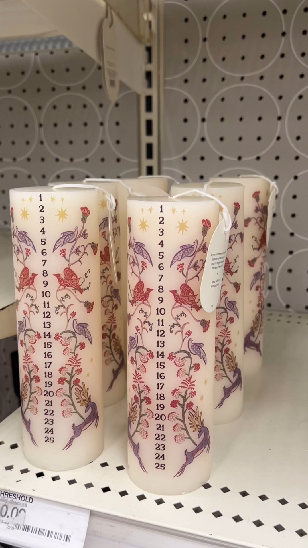 Christmas Candle countdown from Target 🎯 

#LTKSeasonal #LTKSaleAlert #LTKHoliday