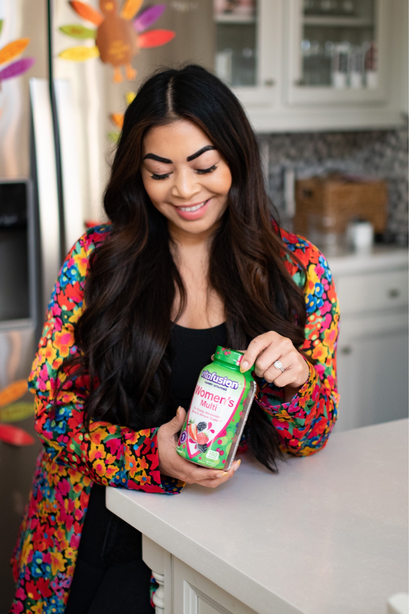Just trying to live my best and healthiest life this year and @vitafusion is making it easy to get my daily essential vitamins in with their Women's Multivitamin. #ad Their gummies are formulated with antioxidants vitamin C and vitamin E to support the specific health needs of women. Contains NO high-fructose corn syrup, NO artificial sweeteners, NO gluten, NO dairy and NO synthetic (FDC) dyes and are actually yummy! @target #targetpartner 
