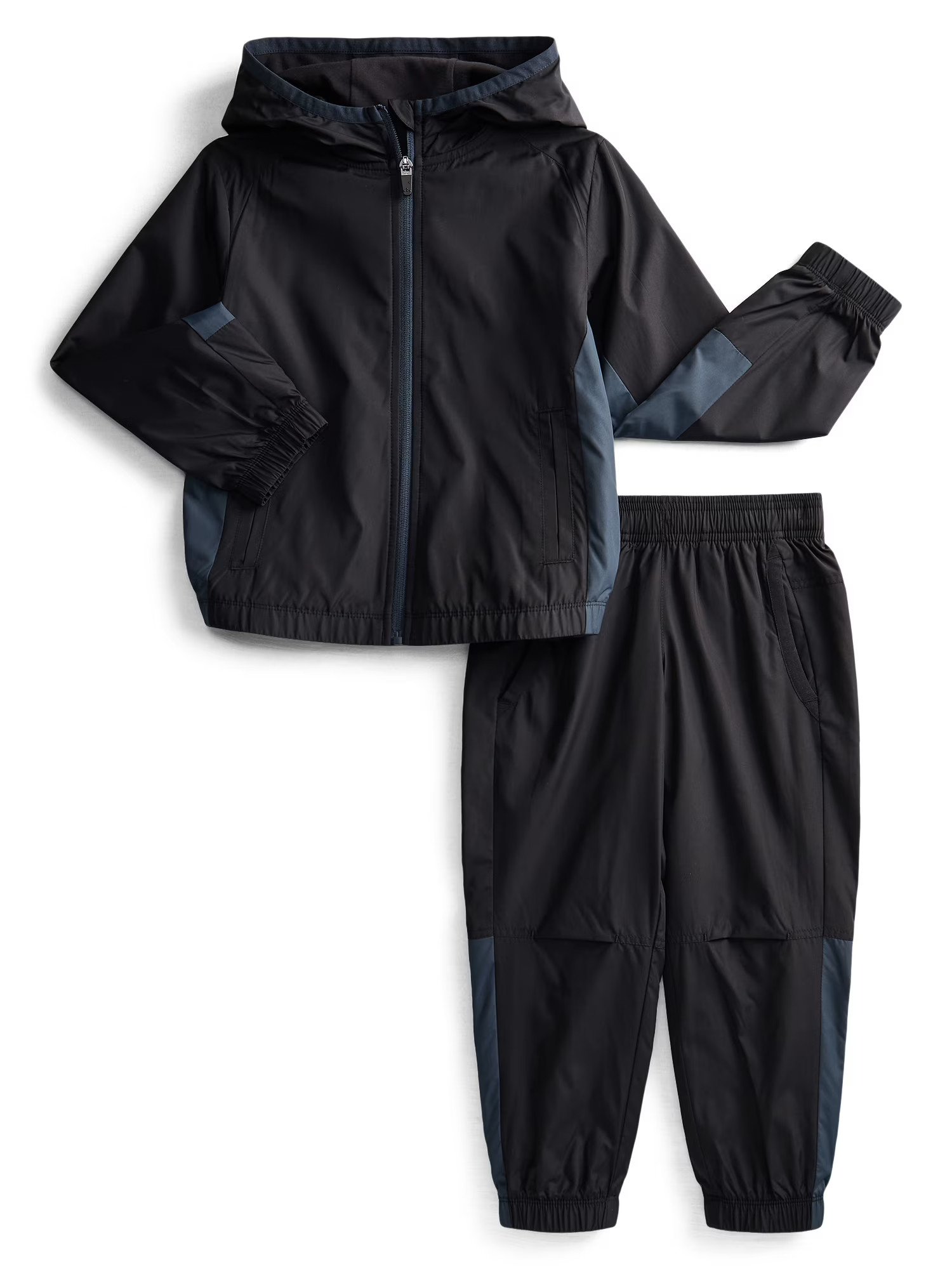 Athletic Works Boys Active Track Jacket and Jogger Pants Set, 2-Piece, Sizes 4-18 & Husky | Walmart (US)