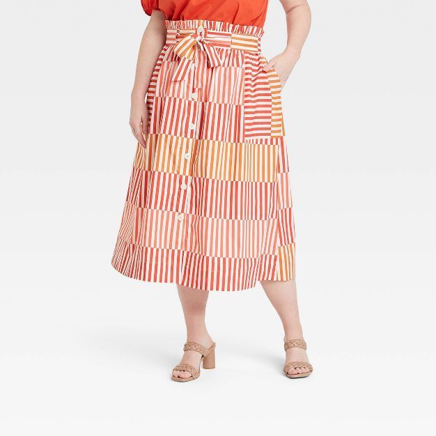 Women's Belted Skirt - Who What Wear™ | Target