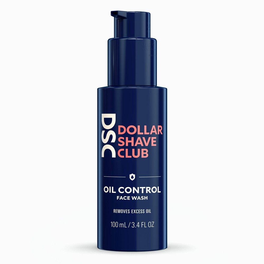 Dollar Shave Club Oil Control Face Wash - 3.4 fl oz | Target