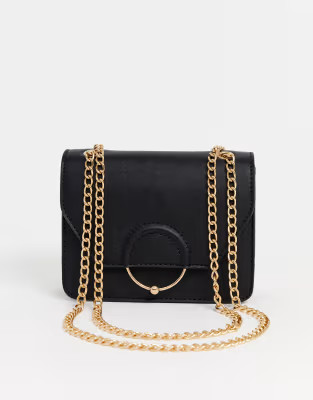 ASOS DESIGN ring and ball cross body bag with interchangeable chain strap | ASOS | ASOS (Global)