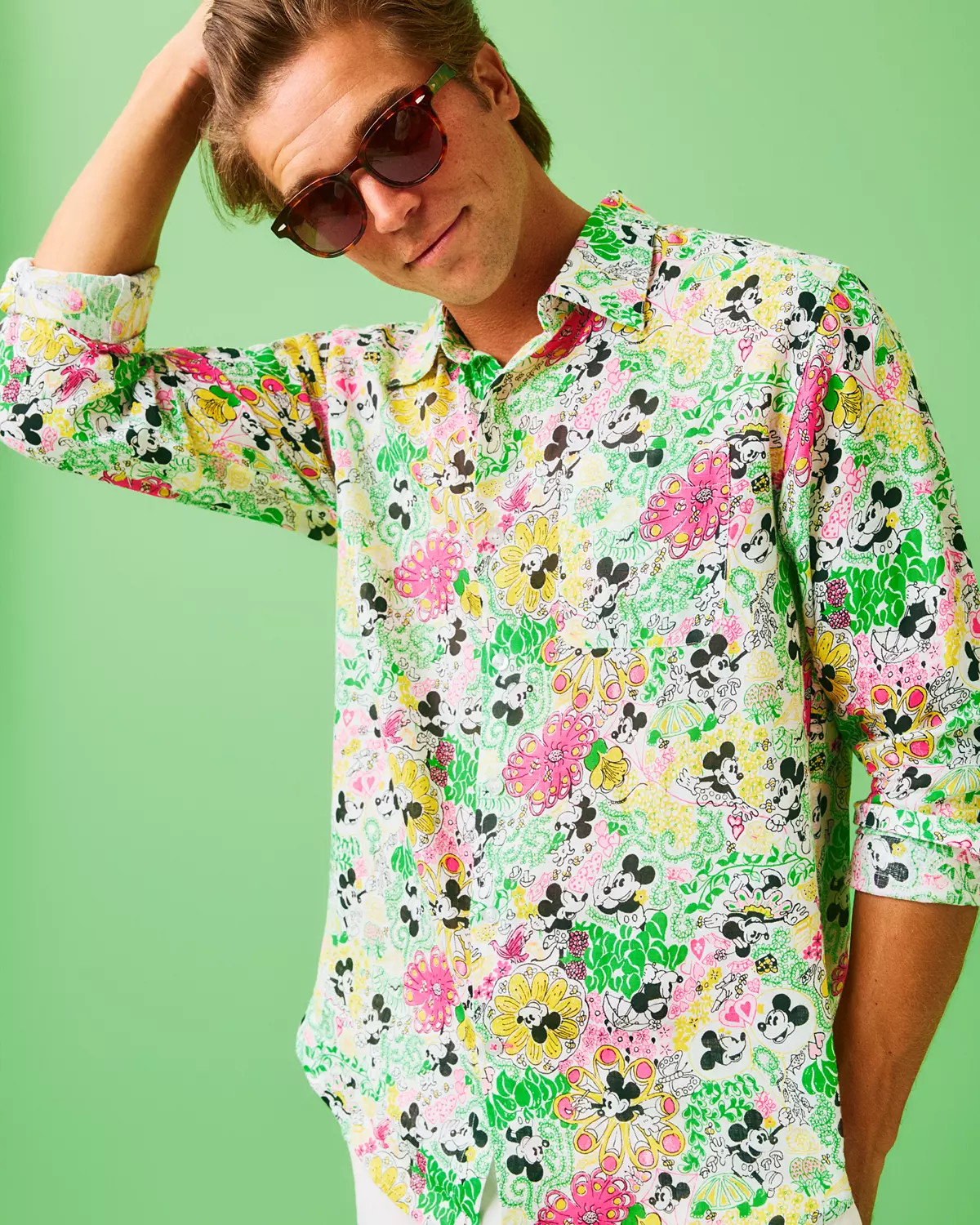 Men's Stuff Addison Linen Button Down Shirt | Lilly Pulitzer