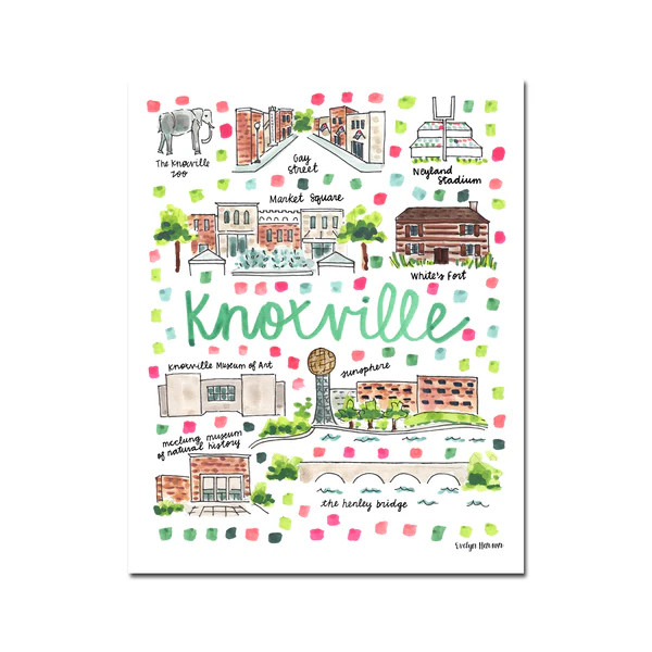 "Knoxville, TN" Fine Art Print | Evelyn Henson