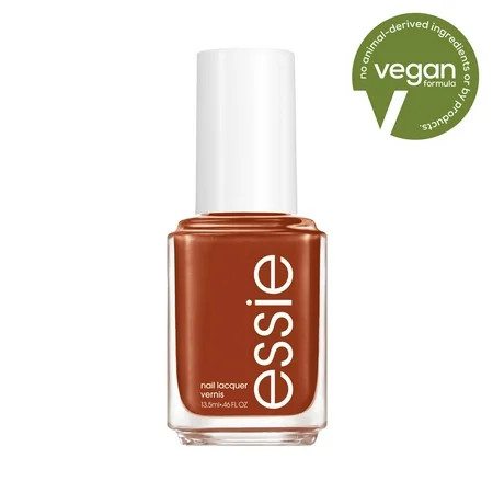 essie Salon Quality 8 Free Vegan Nail Polish, Warm Brown, 0.46 fl oz Bottle | Walmart (US)
