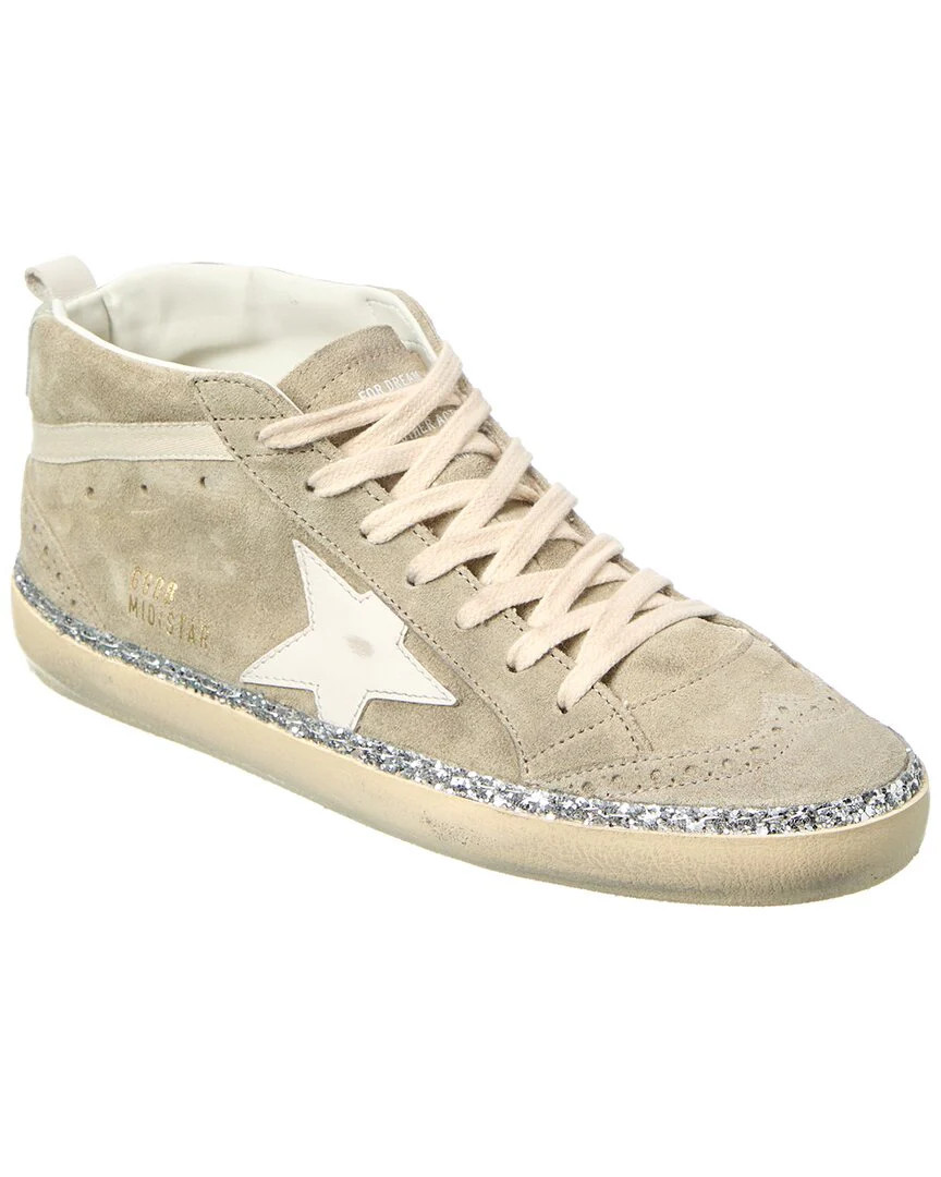Golden Goose Mid Star Suede Sneaker | Shop Simon