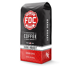 Fire Dept. Coffee 12-oz Dark Roast Ground Coffee | QVC