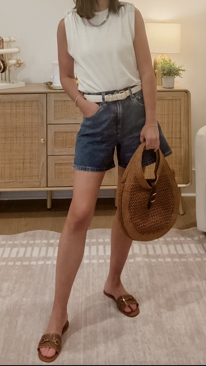 These denim shorts are so good an only $28! Grab them if they have your size because they keep selling out!! Linking some other great target styles here! 

Casual summer style / style over 40 / affordable denim shorts @Target

#LTKootd #LTKOver40 #LTKPetite