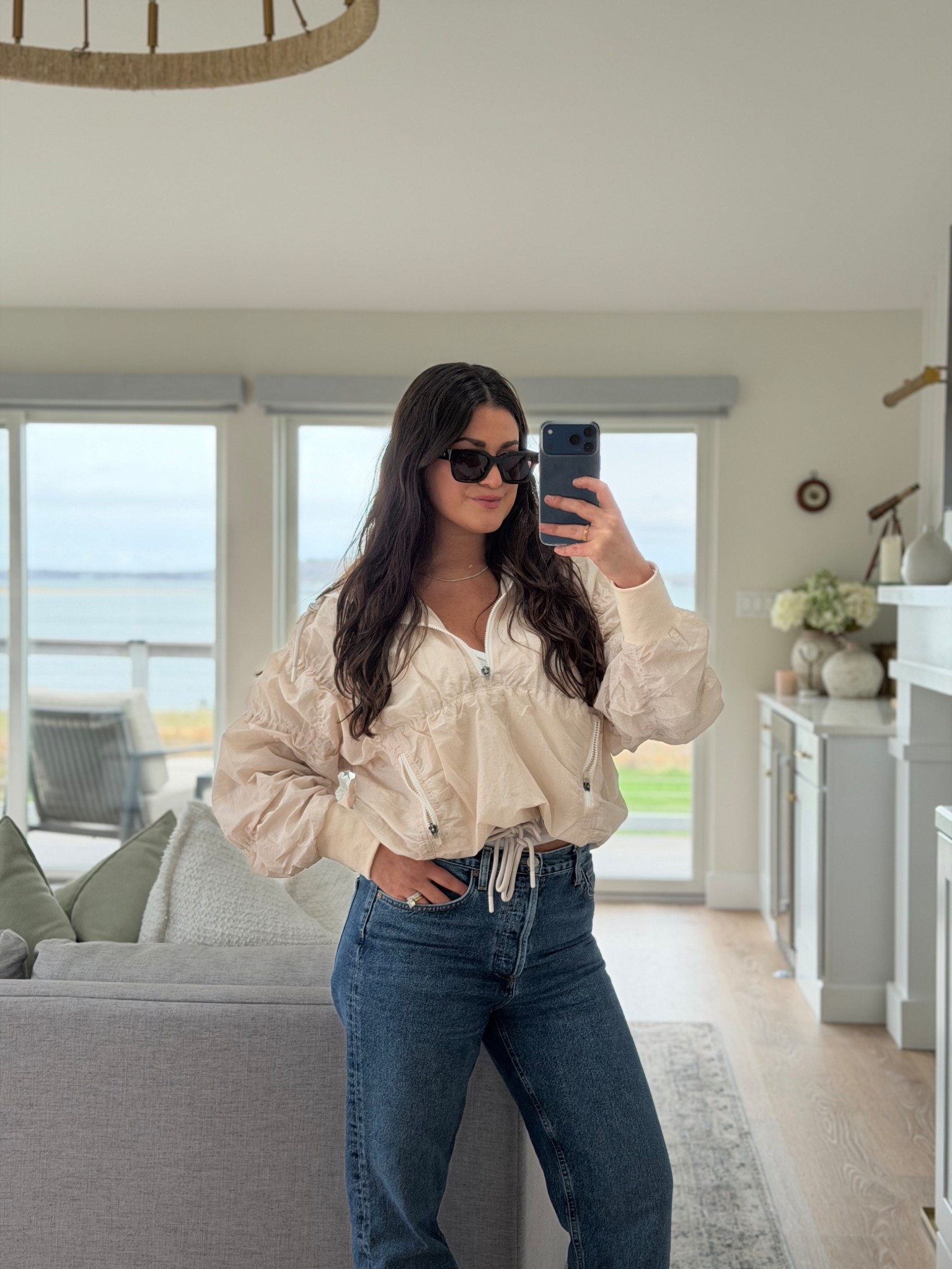 Free People happy camper pull over wind breaker jacket 

#LTKootd #LTKSeasonal