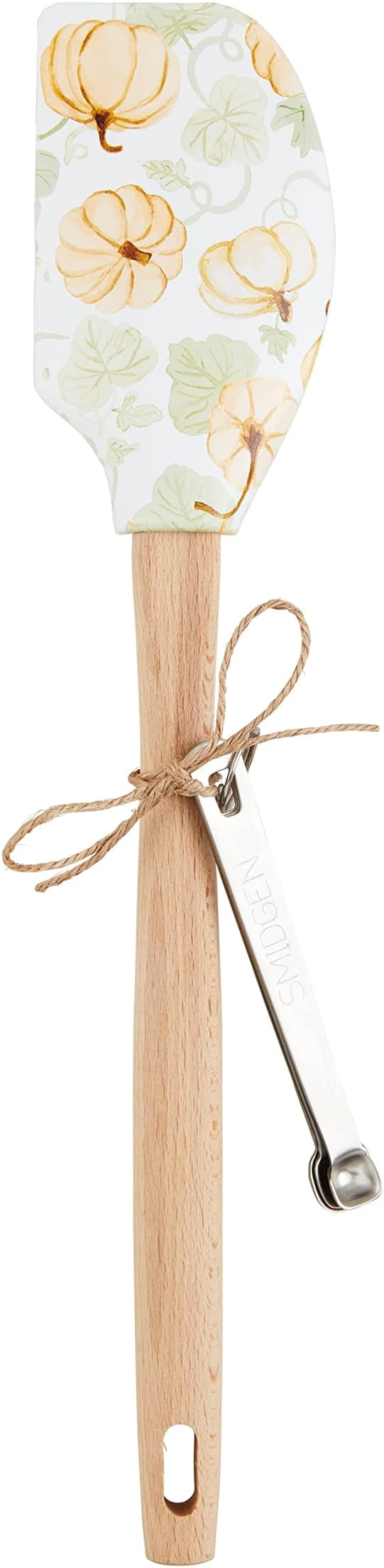 Mud Pie Thanksgiving Set, spatula 12 1/2" | spoons 4 1/4", Gather Pumpkin | Amazon (US)