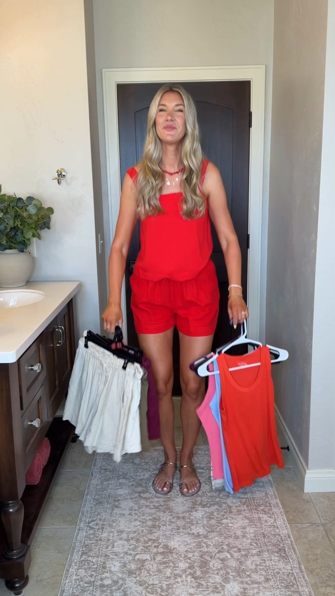 Wearing my true medium in all. 

Easy summer outfit, summer outfit formula, Walmart haul, affordable fashion, tall fashion, casual style, summer shorts, jean shorts, comfy style, tank top

#LTKTall #LTKSaleAlert #LTKSeasonal