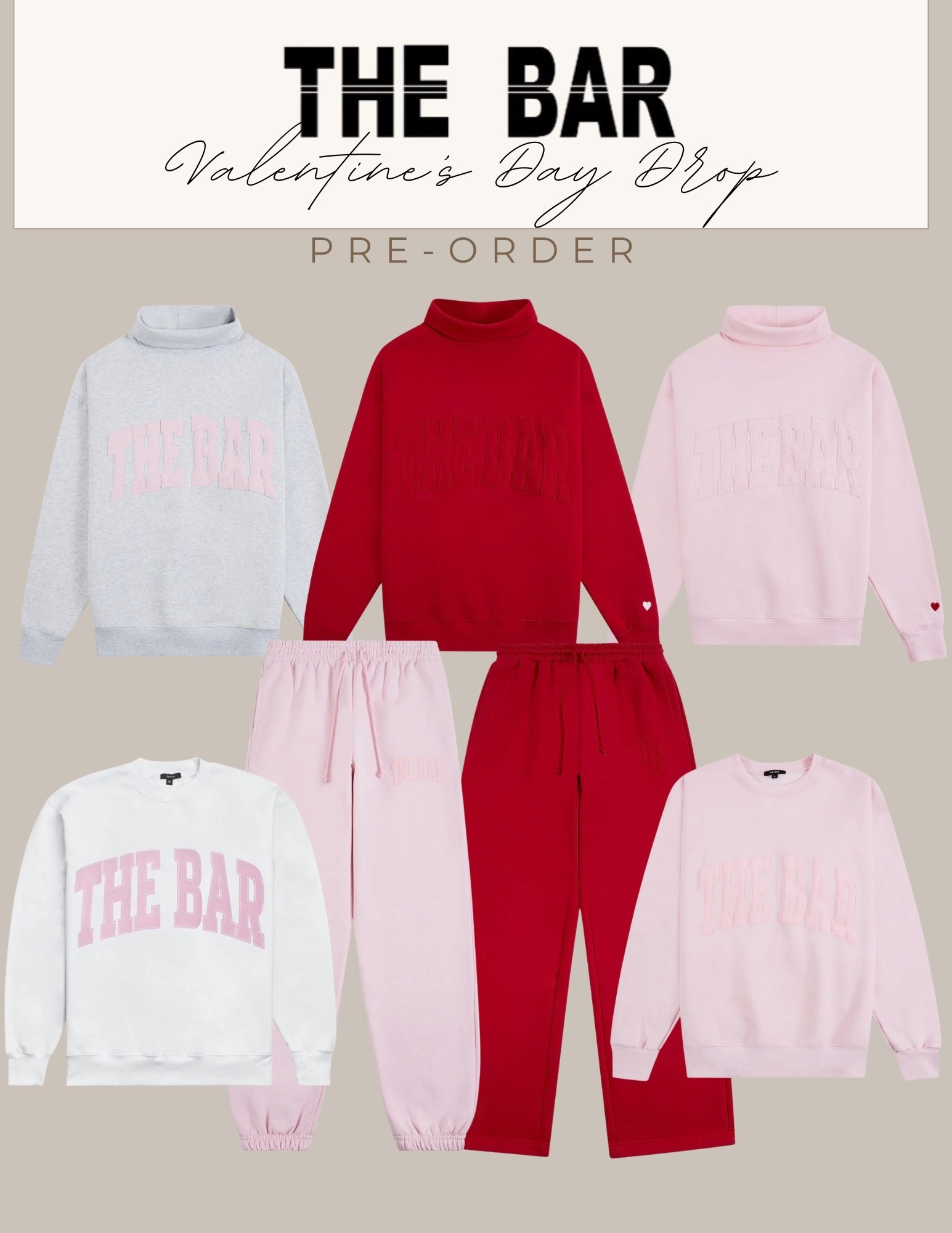 The Bar Valentine’s day drop pre-order is now available!

#LTKootd #LTKValentine #LTKdayinmylife