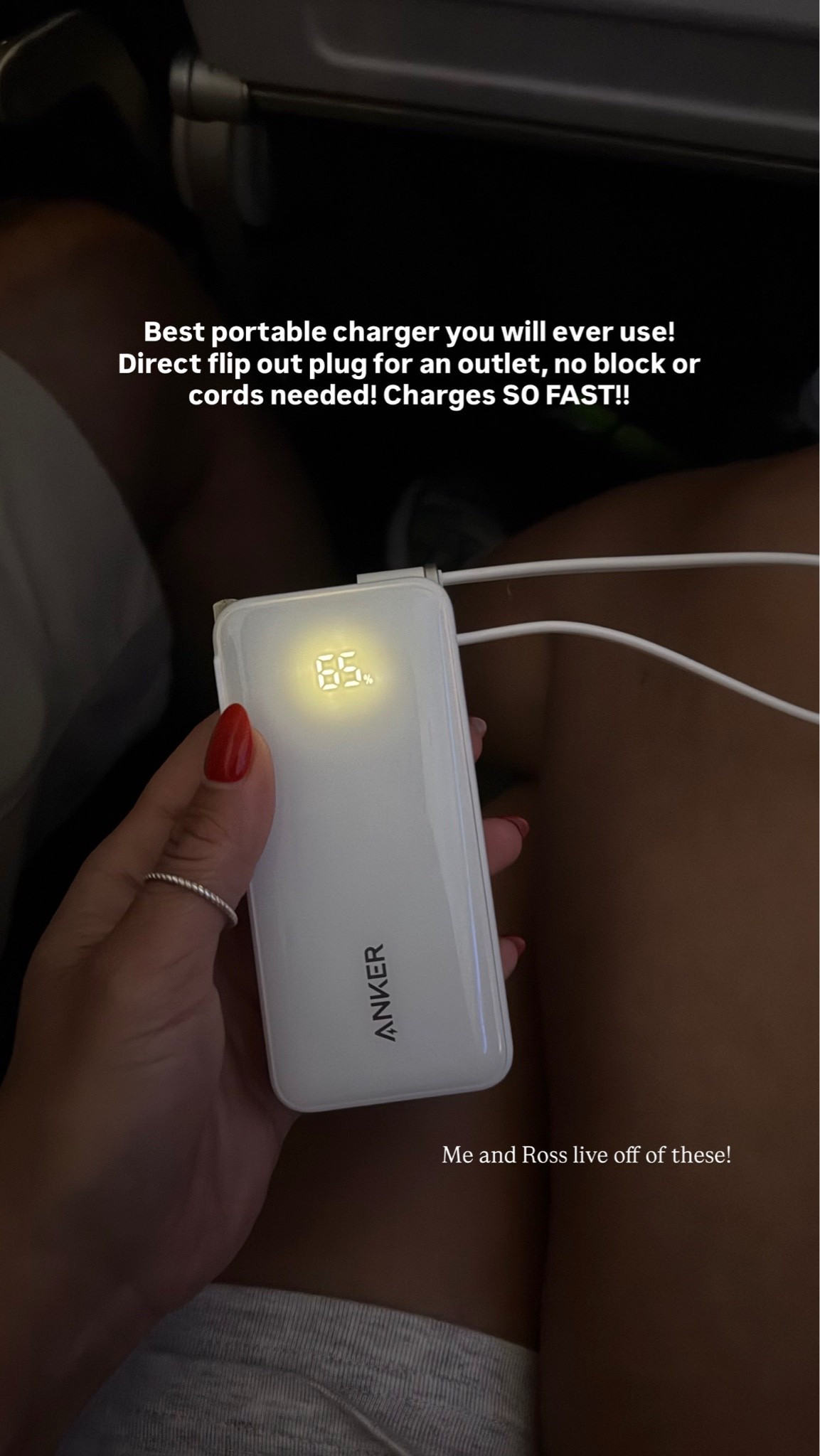 The BEST portable charger ever!!! Charges my things SO FAST!

#LTKdayinmylife #LTKgrwm #LTKTravel